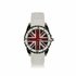 LSW0014- Wholesale & B2B White Diamante Union Jack Watch Supplier & Manufacturer