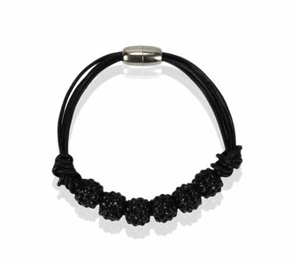 LSB0058- Black Crystal Bracelet