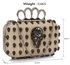 LSE00194- Wholesale & B2B Ivory Women's Knuckle Rings Evening Bag Supplier & Manufacturer