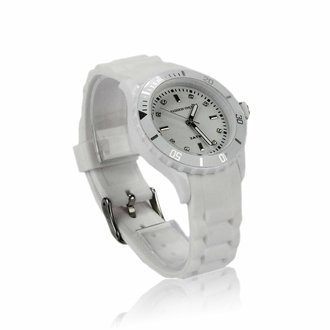 LSW0016- White Unisex Fashion Watch