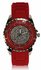 LSW0011- Women's Red Crystal Watch