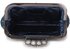 LSE00196 - Navy Sparkly Crystal Satin Evening Clutch