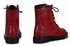 LSS00114 - Red Studded Chunky Boots
