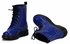 LSS00114 - Blue Studded Chunky Boots