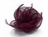 LSH00142 - Purple Feather and Mesh Flower Fascinator