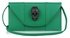 LSE00144 - Emerald Skull Clutch purse