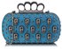 LSE00204- Wholesale & B2B Teal Knuckle Rings Clutch Purse Supplier & Manufacturer