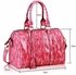 LS7008 - Pink Medium Barrel Handbag