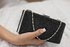 LSE00190- Black  Evening Clutch