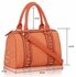 LS7007 - Orange Studded  Bag