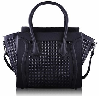 LS0038 - Black Tote Handbag