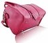 LS7008A - Pink Patent Barrel Handbag