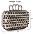 LSE00208 - Wholesale & B2B Ivory Skull Clutch bag purse Supplier & Manufacturer