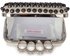 LSE00208 - Wholesale & B2B Ivory Skull Clutch bag purse Supplier & Manufacturer