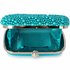LSE00209 - Emerald Beaded Pearl Rhinestone Clutch Bag