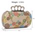 LSE00214 - Wholesale & B2B Champagne Women's Knuckle Rings Evening Bag Supplier & Manufacturer