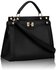 LS0056  - Black Fashion Tote Handbag