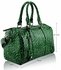 LS7008B - Wholesale & B2B Green Patent Animal Print Bowling Handbag Supplier & Manufacturer