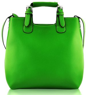 Wholesale Ladies Fashion Tote Handbag In Brown