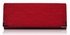 LSE00234 - Red Lace Clutch Bag