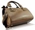 LS0043B - Nude Studded Fashion Satchel Handbag
