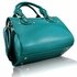 LS0043B - Emerald Studded Fashion Satchel Handbag