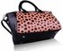LS0075 - Pink Polka Dot Satchel Handbag