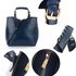 AG00267 - Navy Ladies Fashion Tote Handbag
