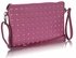 LSE0027 - Purple Studded Clutch Purse