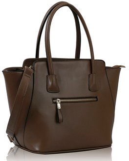 LS00117 - Nude Grab Shoulder Handbag