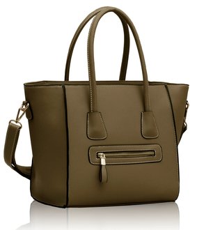 LS00125  - Nude Tote Shoulder Bag