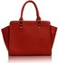 LS00150B - Red Tote Shoulder Bag