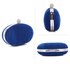 LSE0092 - Royal Blue Crystal Satin Evening Clutch