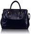 LS00227 - Navy Grab Handle Handbag