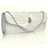 LSE0067- Wholesale & B2B Ivory Sparkly Crystal Satin Clutch purse Supplier & Manufacturer