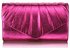 LSE0068 - Fuchsia Metallic Clutch Bag