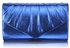 LSE0068 - Blue Metallic Clutch Bag