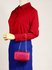 AG00256 - Fuchsia Glitter Crossbody Bags