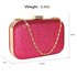 AG00256 - Fuchsia Glitter Crossbody Bags
