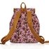LS00269A - Pink Owl Print Rucksack Bag - Canvas
