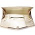 LSE00266 -  Gold Large Flap Clutch purse