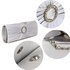 LSE00269 - Wholesale & B2B Silver Sparkly Crystal Satin Evening Bag Supplier & Manufacturer