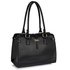 LS00306 - Black Grab Shoulder Handbag