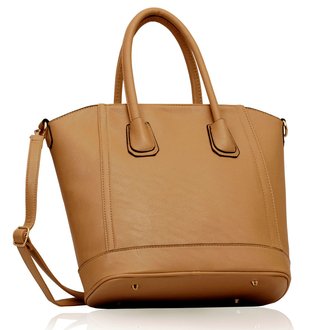 LS0090A - Nude Tote Bag With Long Strap
