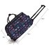 AGT00308A - Navy Light Travel Holdall Trolley Luggage With Wheels - CABIN APPROVED