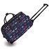 AGT00308A - Navy Light Travel Holdall Trolley Luggage With Wheels - CABIN APPROVED
