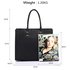 AG00319 - Black Fashion Tote Handbag