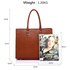 AG00319 - Wholesale & B2B Brown Fashion Tote Handbag Supplier & Manufacturer