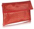 LSE00265 -  Wholesale & B2B Red Flap Clutch Bag Supplier & Manufacturer