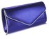 LSE00282  -  Navy Large Flap Clutch purse